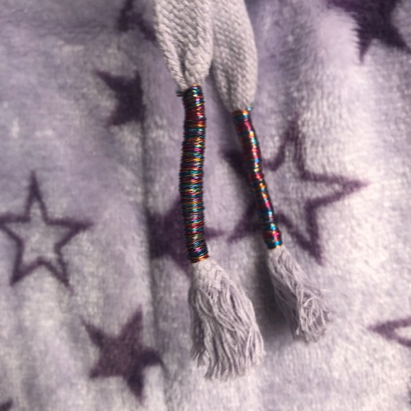 WILDFOX cozy warm plush tapered leg star jogger sweatpants NWT - Picture 4 of 6